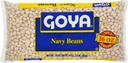 Goya Dry Navy Beans - 16 oz. bag, 24 bags per case
