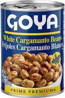 Goya White Cargamanto Beans, 16 Ounce -- 24 per case