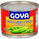 Goya Fire Roasted Diced Green Chiles, 4 Ounce -- 24 per case