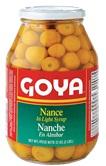 Goya Yellow Cherries Nance Fruit, 32 Ounce -- 12 per case