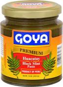 Goya De Huacatay Black Mint Paste, 8 Ounce -- 12 per case.