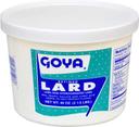 Goya Manteca Lard, 40 Ounce -- 12 per case.