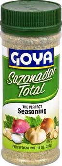 Goya Sazonador Total Seasoning, 11 Ounce -- 12 per case.