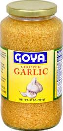 Goya Chopped Garlic - 32 oz. jar, 12 per case