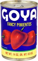 Goya Fancy Red Pimiento/Sweet Pepper, 14 Ounce -- 24 per case.