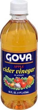 Goya Apple Cider Vinegar, 16 Ounce -- 24 per case.