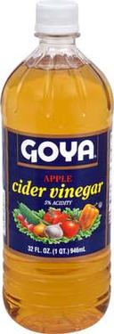 Goya Apple Cider Vinegar, 32 Ounce -- 12 per case.