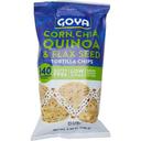 Goya Corn Chia Quinoa and Flax Seed Tortilla Chips, 4.94 Ounce -- 12 per case