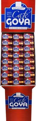 Goya Coffee Brick Pack Display, 8.8 ounce -- 70 per case