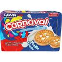 Goya Carnaval Vanilla Flavored Cream Sandwich Cookies, 14.2 Ounce -- 12 per case
