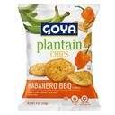 Goya Habanero Barbecue Plantain Chips, 4 Ounce -- 12 per case