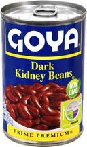 Goya Red Dark Kidney Beans - 16 oz. can, 24 cans per case