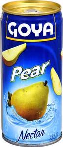 Goya Pear Nectar, 9.6 Ounce -- 24 per case.