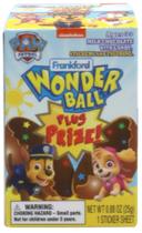 Frankford Wonder Ball Plus Prize Milk Chocolate Ball - Shipper -- 30 per case