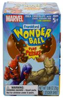 Frankford Wonder Ball Plus Prize Milk Chocolate Ball - Shipper -- 30 per case