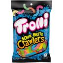 Trolli Sour Brite Crawlers Gummi Candy, 7.2 Ounce Peg Pack -- 8 per case