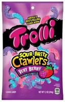 Trolli Sour Brite Crawlers Very Berry Gummi Candy, 7.2 Ounce -- 8 per case.