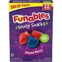 Fruity Snacks Funables Mixed Berry Snacks, 17.6 Ounce -- 5 per case