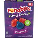 Fruity Snacks Funables Mixed Berry Fruit Flavored Snacks, 8 Ounce -- 8 per case