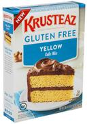 Krusteaz Gluten Free Yellow Cake Mix, 18 Ounce -- 8 per case