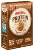 Krusteaz Protein Chocolate Chip Muffin Mix, 16.22 Ounce -- 8 per case