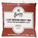 Pioneer Light Brown Gravy Mix, 11.3 Ounce -- 6 per case.
