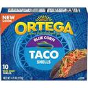 Ortega Blue Corn Taco Shells, 10 count -- 6 per case