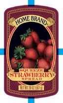 Carriage House Home Brand Squeeze Strawberry Spread, 20 Ounce -- 12 per case.