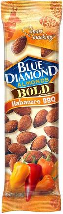 Blue Diamond Almonds Bold Habanero Barbecue Almonds, 1.5 Ounce -- 144 per case