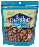 Blue Diamond Roasted Salted Almonds, 12 Ounce -- 6 per case