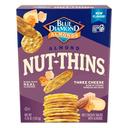 Blue Diamond Nut Thins Three Cheese Crackers, 4.25 Ounce -- 12 per case