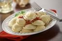 Rosina Food Pre Cooked Mini Rounds Cheese Ravioli Pasta, 12 Ounce -- 18 per case.