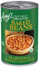 Amys Organic Vegetarian Baked Beans, 15 Ounce -- 12 per case.