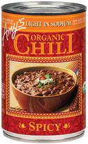 Amys Organic Light in Sodium Spicy Chili, 14.7 Ounce -- 12 per case.