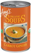 Amys Organic Carrot Ginger Soup, 14.2 Ounce -- 12 per case.