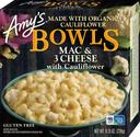 Amys Macaroni and 3 Cheese with Cauliflower Bowl, 8.25 Ounce -- 12 per case