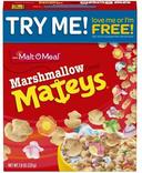 Malt O Meal Marshmallow Mateys, 7.8 Ounce -- 12 per case.