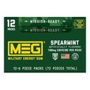 Meg Spearmint Energy Gum, 5 count -- 192 per case