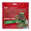 Big League Chew Slammin Strawberry Bubble Gum, 2.12 Ounce -- 24 per case