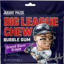 Big League Chew Aj Grand Slam Grape Bubble Gum, 2.12 Ounce -- 108 per case