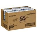 Kraft Frozen Lite Cool Whip Whipped Topping, 8 Ounce -- 24 per case.