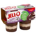 Jell O Chocolate Vanilla Swirls Pudding Dessert, 3.88 ounce -- 24 per case