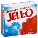 Jello Strawberry Banana Gelatin,  .3 Ounce -- 24 Case
