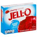 Kraft - Sugar Free Cherry Jello Gelatin, .6Oz. - 24 Per Case