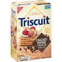 Nabisco Triscuit Cracked Pepper and Olive Oil Crackers, 8.5 Ounce -- 6 per case.