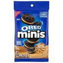 Oreo Minis Peanut Butter Chocolate Sandwich Cookies, 3 Ounce - 12 per case