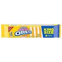 Oreo Nabisco King Size Double Stuf Golden Sandwich Cookies, 4.15 Ounce - 24 per case