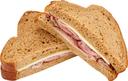 Hillshire Farm Black Forest Ham and Swiss Hearty Wedge Sandwich, 0.516 Pound -- 6 per case