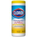 Clorox Crisp Lemon Bleach Free Disinfecting Wipes, 35 count -- 6 per case