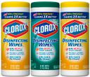 Clorox Fresh Scent/Citrus Fresh Disinfecting Wipes, 105 count per pack -- 5 per case